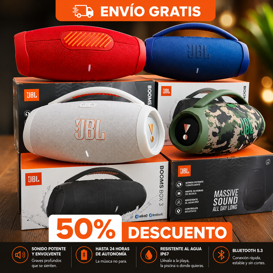 Boombox 3.0: Sonido Superior 🔊